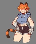 Rating: s
ID: 5551836
Date: 2025-05-05 22:30:16 -0400
Status: active
Score: 12
2023 abs amber_(derpyfox_36) animal_humanoid arm_scar arm_wraps athletic_wear biceps blue_clothing blue_hoodie blue_topwear blush bottomwear breasts clothed clothed_female clothed_humanoid clothing crop_top cropped_hoodie derpyfox_36 digital_drawing_(artwork) digital_media_(artwork) dipstick_ears drawstring_bottomwear drawstring_shorts drawstring_topwear ear_blush ear_markings felid felid_humanoid female fingers front_view grey_background hair hair_over_eyes hand_on_hip hoodie humanoid leg_scar light_body light_skin mammal mammal_humanoid markings midriff mouth_closed multicolored_ears muscular muscular_female muscular_humanoid navel orange_hair pantherine pantherine_humanoid portrait scar shirt short_hair shorts simple_background smile snaggle_tooth solo striped_markings striped_tail stripes tail tail_markings thigh_scar three-quarter_portrait tiger_humanoid topwear wraps post #5551836