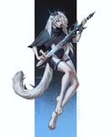 Rating: s
ID: 5657941
Date: 2025-06-21 11:43:43 -0400
Status: active
Score: 8
absurd_res anthro artist_name blue_eyes blue_horn clothed clothing eyelashes female hair hi_res holding_melee_weapon holding_object holding_sword holding_weapon horn long_hair looking_at_viewer marie_merkh melee_weapon mouth_closed simple_background solo species_request spiked_tail spikes spikes_(anatomy) sword tail text weapon white_body white_hair white_tail post #5657941