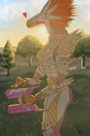 Rating: s
ID: 4031332
Date: 2023-05-04 03:42:46 -0400
Status: active
Score: 19
028-mendicantspire absurd_res alien armor avian bird female halo_(series) hi_res holding_object holding_weapon kel_(028-mendicantspire) kig-yar microsoft petting scalie sunrise t'vaoan warm_colors weapon xbox_game_studios post #4031332