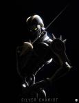 Rating: s
ID: 1113476
Date: 2017-01-20 13:45:04 -0500
Status: active
Score: 19
ambiguous_gender armor black_background glowing glowing_eyes grey_body headgear helmet jojo's_bizarre_adventure m-thirteen machine melee_weapon meme not_furry rapier robot silver_chariot simple_background solo spikes stand_(jjba) sword weapon yellow_eyes post #1113476