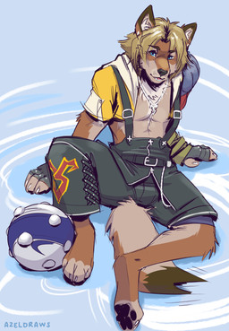Rating: s
ID: 5609121
Date: 2025-05-30 11:34:42 -0400
Status: active
Score: 16
2025 anthro asymmetrical_clothing azeldraws ball belt black_pawpads blonde_hair blue_eyes bottomwear canid claws clothed clothing crop_top digital_media_(artwork) dipstick_tail final_fantasy final_fantasy_x finger_claws fingerless_gloves fur gloves hair handwear hi_res jewelry looking_at_viewer male mammal markings multicolored_body multicolored_fur necklace open_clothing open_mouth open_shirt open_topwear pants pawpads paws pendant pointy_ears prick_ears reclining shirt signature solo square_enix suspenders tail tail_markings tan_body tan_fur teeth tidus_(ffx) toe_claws topwear two_tone_body two_tone_fur whisker_spots post #5609121