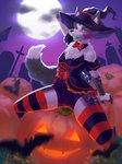 Rating: s
ID: 2461103
Date: 2020-10-25 15:53:28 -0400
Status: active
Score: 40
absurd_res andromorph_(lore) annham anthro bow_tie breasts brinxt canid canine canis cemetery clothed clothing digital_media_(artwork) digital_painting_(artwork) domestic_dog female food fruit glowing glowing_eyes green_eyes hair hat headgear headwear hi_res legwear looking_at_viewer magic_user mammal moon painting_(artwork) plant pumpkin small_breasts smile solo stockings witch witch_hat post #2461103