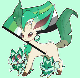 Rating: s
ID: 5658042
Date: 2025-06-21 12:37:01 -0400
Status: active
Score: 31
ambiguous_gender aromantic_pride_colors brown_eyes eeveelution eyes_closed feral flag fur generation_4_pokemon generation_9_pokemon green_background green_body green_fur green_theme group hi_res leafeon lgbt_pride nintendo open_mouth pokemon pokemon_(species) pride_colors pypixy simple_background size_difference sprigatito trio post #5658042