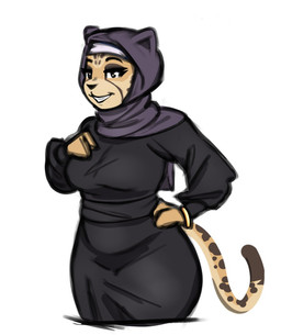 Rating: s
ID: 5518362
Date: 2025-04-20 19:15:09 -0400
Status: active
Score: 6
2025 anthro bracelet breasts clothed clothed_anthro clothed_female clothing colored colored_sketch digital_drawing_(artwork) digital_media_(artwork) ears_up eyelashes felid female fingers fully_clothed fully_clothed_anthro fully_clothed_female fur hand_on_breast hand_on_hip headgear headwear hijab jewelry leopard leopard_spots looking_at_viewer mammal multicolored_body multicolored_fur pantherine perfecthorizon religious_clothing religious_headwear shaded siara_(perfecthorizon) simple_background sketch smile solo spots tail topwear post #5518362
