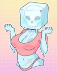 Rating: s
ID: 3598371
Date: 2022-09-30 21:02:34 -0400
Status: active
Score: 59
big_breasts biped blue_body blush bone bottomwear breasts cavity_storage cleavage clothed clothing crop_top dagger female gelatinous_cube geometric_background goo_creature gradient_background grid_background hi_res humanoid looking_at_viewer melee_weapon midriff monster_girl_(genre) navel not_furry panties pattern_background plum_cupcakes portrait red_clothing shirt signature simple_background skeleton skindentation skull solo stomach_storage three-quarter_portrait three-quarter_view topwear translucent translucent_body underwear weapon wide_hips post #3598371