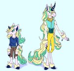 Rating: s
ID: 5122778
Date: 2024-10-18 01:35:52 -0400
Status: active
Score: 3
2021 absurd_res anthro clothed clothing equid equine galarian_form galarian_ponyta galarian_rapidash generation_8_pokemon hi_res hooves horn male male_anthro mammal model_sheet mythological_creature mythological_equine mythology nintendo pokemon pokemon_(species) prettyparty regional_form_(pokemon) solo tunya_(prettyparty) unicorn young young_anthro post #5122778