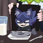 Rating: s
ID: 5442559
Date: 2025-03-18 22:03:05 -0400
Status: active
Score: 43
1:1 american_opossum anthro artbunnyii brown_eyes chair claws clutch_the_opossum cutlery duo duo_the_cat felid feline fish_meat food fork fur furniture hi_res idw_publishing inner_ear_fluff kitchen_utensils leopardus male mammal marsupial meat milk mimic_the_octopus ocelot open_mouth plate purple_body purple_fur scarf sega smile sonic_the_hedgehog_(comics) sonic_the_hedgehog_(idw) sonic_the_hedgehog_(series) tools tuft woman_yelling_at_a_cat post #5442559