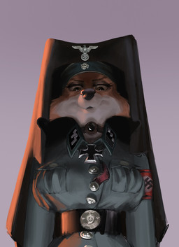 anthro black_nose brown_eyes canine choker clothed clothing disney eyelashes female fox fur half-length_portrait hat hi_res looking_down maid_marian mammal multicolored_fur nazi portrait red_fur robin_hood_(disney) simple_background smile solo source_request standing suit two_tone_fur unknown_artist
Rating: Safe
Score: 7
User: CrackParrot
Date: May 23, 2017 anthro black_nose brown_eyes canine choker clothed clothing disney eyelashes female fox fur half-length_portrait hat hi_res looking_down maid_marian mammal multicolored_fur nazi portrait red_fur robin_hood_(disney) simple_background smile solo source_request standing suit two_tone_fur unknown_artist
Rating: Safe
Score: 7
User: CrackParrot
Date: May 23, 2017