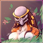Rating: s
ID: 3639740
Date: 2022-10-20 19:43:50 -0400
Status: active
Score: 56
1:1 2022 alien alien_humanoid armor big_breasts black_hair breasts bust_portrait colored convenient_censorship curved_edge_(tbkaltoria) digital_media_(artwork) digital_painting_(artwork) dreadlock_cuffs dreadlocks female flower glistening glistening_body glistening_breasts hair headgear headgear_only helmet helmet_only hi_res humanoid leaf markings mask mask_only monty_smug naturally_censored non-mammal_breasts not_furry nude orange_body painting_(artwork) plant portrait predator_(franchise) shaded signature simple_background solo striped_body striped_markings stripes white_body white_breasts yautja post #3639740