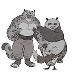 Rating: s
ID: 5586153
Date: 2025-05-20 14:15:27 -0400
Status: active
Score: 31
anatid anseriform anthro avian bear belly biceps bird blush bottomwear clothed clothing dreamworks duck giant_panda group hi_res kung_fu_panda male male/male mammal master_po_ping mr._ping muscular muscular_anthro muscular_male overweight pants pecs ramaelligre shorts tai_lung_(kung_fu_panda) topless topless_anthro topless_male trio post #5586153
