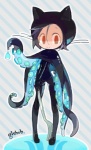 Rating: s
ID: 625957
Date: 2015-03-23 19:06:19 -0400
Status: active
Score: 37
abstract_background ambiguous_gender amiami black_hair cutlery domestic_cat felid feline felis fork github hair humanoid kitchen_utensils looking_at_viewer mammal not_furry octocat red_eyes simple_background smile solo standing tools post #625957