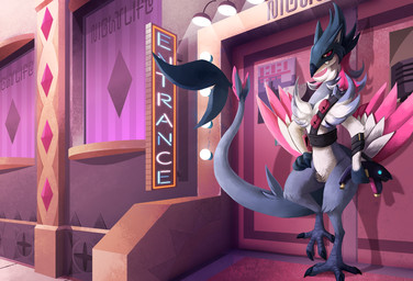 anthro avian bird blitzdrachin blue_fur building claws detailed_background digital_media_(artwork) digital_painting_(artwork) door dragon evening feathers floraverse fur gem gun hi_res house lights long_tail mizu-wolf nightclub pink_feathers ranged_weapon terror_bird weapon white_fur windows_(disambiguation)
Rating: Safe
Score: 10
User: blitzdrachin
Date: July 01, 2017 anthro avian bird blitzdrachin blue_fur building claws detailed_background digital_media_(artwork) digital_painting_(artwork) door dragon evening feathers floraverse fur gem gun hi_res house lights long_tail mizu-wolf nightclub pink_feathers ranged_weapon terror_bird weapon white_fur windows_(disambiguation)
Rating: Safe
Score: 10
User: blitzdrachin
Date: July 01, 2017