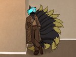 Rating: s
ID: 5666831
Date: 2025-06-25 13:01:10 -0400
Status: active
Score: 4
anthro blue_hair canid canine clothed clothing faceless_character faceless_male formal_wear fox hair hi_res male mammal milachu92 multi_tail suit tail post #5666831