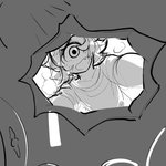 Rating: s
ID: 2253477
Date: 2020-05-12 11:59:08 -0400
Status: active
Score: 20
1:1 1_eye ansel_(anaid) bangs big_eyes clothed clothing cyclops female first_person_view greyscale hair happy horned_tailclops humanoid krekk0v looking_at_viewer low-angle_view messy_hair monochrome not_furry open_mouth open_smile short_hair smile solo tailclops_(species) worm's-eye_view post #2253477