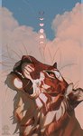 Rating: s
ID: 5650008
Date: 2025-06-17 23:46:02 -0400
Status: active
Score: 5
ambiguous_gender artist_logo artist_name blackscour blue_sky brown_body brown_fur cheek_tuft cloud facial_tuft fangs felid feral fur hi_res inner_ear_fluff logo mammal neck_tuft open_mouth orange_eyes outside sky solo teeth text tuft whiskers white_body white_fur white_inner_ear_fluff post #5650008