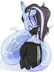 Rating: s
ID: 5628787
Date: 2025-06-08 12:19:58 -0400
Status: active
Score: 19
2025 absurd_res apode black_hair blue_body breasts cleavage clothed clothing draconcopode eyes_closed female hair hi_res highlights_(coloring) kaya_(witchtaunter) legless long_hair naga non-mammal_breasts pink_hair pink_highlights reptile scalie serpentine shirt simple_background snake solo tank_top topwear tracksuit white_background witchtaunter yoga post #5628787