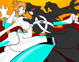 arm_around_breasts arm_around_neck arm_through_chest black_fur buckteeth cat choker dragon feline female fight fist fur hair hyacinth_(tkongingi) keco kecomaster kelsey_(kecomaster) mammal orange_hair purple_eyes rabbit red_eyes rubber_girl rutherford shape_shifter sharp_teeth tail_grab teeth white_fur
Rating: Safe
Score: 0
User: tkongingi
Date: August 20, 2017 arm_around_breasts arm_around_neck arm_through_chest black_fur buckteeth cat choker dragon feline female fight fist fur hair hyacinth_(tkongingi) keco kecomaster kelsey_(kecomaster) mammal orange_hair purple_eyes rabbit red_eyes rubber_girl rutherford shape_shifter sharp_teeth tail_grab teeth white_fur
Rating: Safe
Score: 0
User: tkongingi
Date: August 20, 2017
