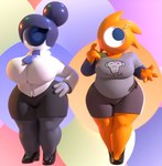 Rating: s
ID: 5201027
Date: 2024-11-23 17:28:29 -0500
Status: active
Score: 8
1_eye 2024 3d_(artwork) 4_fingers abstract_background belly big_belly big_breasts black_background black_bottomwear black_clothing black_footwear black_high_heels black_legwear black_shorts black_skirt black_tights blender_(artwork) blender_(copyright) blue_eyes blue_hair blue_necktie bottomwear breasts cinema_4d_(copyright) clothed clothing collared_shirt digital_media_(artwork) dress_shirt duo english_text eyelashes faceless female fingers footwear for_a_head front_view full-length_portrait fully_clothed grey_bottomwear grey_clothing grey_shirt grey_shorts grey_topwear hair hand_on_hip hi_res high_heels huge_breasts huge_eyes humanoid legwear mouthless necktie no_pupils not_furry object_head orange_body overweight overweight_female overweight_humanoid pencil_skirt ponytail portrait print_clothing print_shirt print_topwear redraw shaded shirt shoes short_hair short_stack shorts simple_background skirt standing suzanne_(blender) text text_on_clothing text_on_shirt text_on_topwear thick_thighs tights topwear uniform white_body white_clothing white_dress_shirt white_shirt white_topwear wide_hips yuklo005 post #5201027