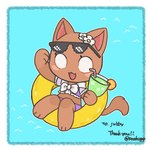 Rating: s
ID: 5571759
Date: 2025-05-14 13:57:21 -0400
Status: active
Score: 4
alternate_costume beverage brown_body chibi clothing domestic_cat eyewear eyewear_on_head felid feline felis female flower_on_head jubbi lily_(jubbimafu) mammal self_insert solo sunglasses sunglasses_on_head swimwear syochippp water white_eyes post #5571759