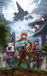 Rating: s
ID: 5577344
Date: 2025-05-16 19:46:19 -0400
Status: active
Score: 16
2011 anthro armor canid canine city city_background falco_lombardi fan_character fay_(star_fox) female fox group hi_res holographic_display jecbrush male mammal nintendo nora_leslie plant science_fiction spacecraft star_fox tree trio vehicle weapon post #5577344
