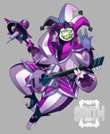 Rating: s
ID: 5592052
Date: 2025-05-23 02:36:30 -0400
Status: active
Score: 4
2025 4_arms asexual_pride_colors bottomwear clothing demon digital_drawing_(artwork) digital_media_(artwork) electric_guitar empty_eyes fool's_hat gloves green_eyes grey_background guitar handwear hat headgear headwear helluva_boss hi_res humanoid lgbt_pride male mammon_(helluva_boss) multi_arm multi_limb musical_instrument pants pattern_bottomwear pattern_clothing pattern_pants plucked_string_instrument pride_color_clothing pride_colors purple_clothing simple_background solo string_instrument striped_bottomwear striped_clothing striped_pants stripes svnthsun teeth post #5592052