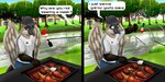 Rating: s
ID: 2672846
Date: 2021-03-28 15:30:08 -0400
Status: active
Score: 10
2:1 absurd_res anthro arta_shrike avian baseball_cap beef bird blue_eyes clothed clothing colored comic dialogue electronics english_text feathers food grey_body grey_feathers grill hat headgear headwear hi_res male meat microphone outside plant river shrike smartwhitefang solo spatula steak text tools tree wings post #2672846