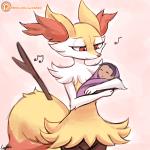 Rating: s
ID: 851576
Date: 2016-03-17 20:16:13 -0400
Status: active
Score: 83
1:1 ambiguous_gender anthro baby black_hair braixen canid canine carrying_another cradling dipstick_tail drake_lyra duo eyelashes female female_anthro fur generation_6_pokemon hair human inner_ear_fluff love lumineko mammal markings minx_lyra mother_(lore) mother_and_child_(lore) mother_and_son_(lore) musical_note musical_symbol nintendo parent_(lore) parent_and_child_(lore) parent_and_son_(lore) pokemon pokemon_(species) red_eyes red_inner_ear_fluff simple_background singing smile son_(lore) stick stick_in_tail symbol tail tail_markings tuft white_body white_fur yellow_body yellow_fur young young_ambiguous post #851576