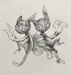 Rating: s
ID: 5548194
Date: 2025-05-04 10:21:43 -0400
Status: active
Score: 5
2025 ambiguous_gender anthro claws duo eyelashes finger_claws forehead_gem gem generation_2_pokemon hi_res katsuraginoa looking_at_viewer narrowed_eyes nintendo pokemon pokemon_(species) signature simple_background sneasel toe_claws post #5548194