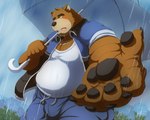 Rating: s
ID: 5652822
Date: 2025-06-19 05:07:39 -0400
Status: active
Score: 4
2025 5:4 anthro bear black_bear blue_bottomwear blue_clothing blue_jacket blue_pants blue_topwear bottomwear brown_body brown_fur clothed clothing countershade_snout countershading foreshortening fully_clothed fur grey_pawpads hi_res jacket juuichi_mikazuki male mammal moon_bear morenatsu multicolored_body multicolored_fur overweight pants pawpads raining shirt snout solo tan_body tan_countershading tan_fur topwear two_tone_body two_tone_fur umbrella ursine white_clothing white_shirt white_topwear wo post #5652822