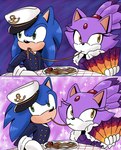 Rating: s
ID: 5549545
Date: 2025-05-04 21:53:27 -0400
Status: active
Score: 32
alternate_costume anthro blaze_the_cat clothing date disney domestic_cat dress duo eulipotyphlan felid feline felis female food furniture hand_fan hat headgear headwear hedgehog hero hi_res humanoid imminent_kiss lady_and_the_tramp looking_away male male/female mammal melody_dreamer pasta princess romantic romantic_ambiance romantic_couple royalty sega slurping sonic_the_hedgehog sonic_the_hedgehog_(series) spaghetti spaghetti_scene suit table the_murder_of_sonic_the_hedgehog post #5549545