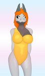 Rating: s
ID: 4095315
Date: 2023-06-06 12:00:20 -0400
Status: active
Score: 4
3:5 4_horns anthro big_breasts black_sclera breasts clothing conditional_dnp dragon eyebrows female grey_body grey_horn grey_scales gusta hair hands_behind_back hi_res horn multi_horn mythological_creature mythological_scalie mythology one-piece_swimsuit orange_eyebrows orange_hair orange_pupils pupils scales scalie single_strap single_strap_clothing single_strap_swimsuit single_strap_swimwear sketchella_(gusta) slit_pupils solo standing swimwear white_eyes yellow_clothing yellow_swimwear post #4095315