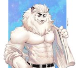 Rating: s
ID: 5632286
Date: 2025-06-10 01:59:22 -0400
Status: pending
Score: 3
2021 abs anthro artist_name barazoku belt biped bottomwear claws clothed clothing colored cosmic_background drakonika123 felid finger_claws fingers front_view fur half-length_portrait hi_res humanoid_hands jacket leo_(saitama_seibu_lions) lion looking_at_viewer male mammal mane mascot muscular muscular_anthro muscular_male nippon_professional_baseball open_clothing open_jacket open_mouth open_smile open_topwear pantherine pants pecs portrait saitama_seibu_lions shaded simple_background smile solo space space_background text topwear undressing white_body white_bottomwear white_clothing white_fur white_mane white_pants post #5632286