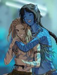 Rating: s
ID: 4999711
Date: 2024-08-21 02:01:01 -0400
Status: active
Score: 68
5_fingers alien alien_humanoid anthro black_eyebrows black_hair blue_body blue_bodypaint blue_skin blue_stripes blurred_background bodypaint braided_hair braided_ponytail brown_eyes clothed clothed_anthro clothed_female clothed_human clothed_male clothing duo eyebrows eyelashes eyes_closed female female_anthro female_on_human fingernails fingers grin hair happy hi_res hug hugging_another hugging_from_behind human human_on_anthro humanoid interspecies james_cameron's_avatar jay-kuro jewelry kiri_(avatar) larger_anthro larger_female light_body light_skin long_hair male male/female male_human male_on_anthro mammal na'vi nails navel necklace open_mouth open_smile pink_inner_ear pink_nose ponytail size_difference smaller_human smaller_male smile spider_(avatar) striped_body striped_skin stripes tan_eyebrows tan_hair teeth topless topless_human topless_male tribal upper_teeth upper_teeth_only post #4999711