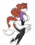 Rating: s
ID: 1378913
Date: 2017-11-14 13:06:15 -0500
Status: active
Score: 82
anthro auntie_vixen big_breasts biped blush breasts canid canine chochi clothing dipstick_tail dress female footwear fox fur gloves_(marking) hair hair_over_eye hi_res high_heels looking_at_viewer mammal markings mature_anthro mature_female multicolored_tail one_eye_obstructed plantigrade ponytail raised_leg red_body red_fur red_hair shoes solo tail tail_markings post #1378913