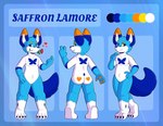 Rating: s
ID: 3121717
Date: 2022-01-13 20:31:48 -0500
Status: active
Score: 7
absurd_res anthro blue_body butt butterfly_(mark) canid canine digital_media_(artwork) flirting flower fox fur hair heart_(marking) heart_symbol hi_res looking_at_viewer male mammal markings model_sheet nude plant rose_(flower) saffron_lamore simple_background smile solo standing white_body white_fur wolfyzeeb post #3121717
