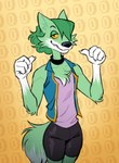 Rating: s
ID: 5619346
Date: 2025-06-03 20:44:11 -0400
Status: active
Score: 14
2025 anthro bottomwear canid canine canis chest_tuft clothing dipstick_tail female fur gamecade_(ncs) gesture gloves_(marking) green_body green_fur green_hair hair hair_over_eye hand_gesture mammal markings nance_(ncs) pointing pointing_at_self shorts silverscarf solo spandex spandex_shorts tail tail_markings tight_bottomwear tight_clothing tight_shorts tuft wolf post #5619346