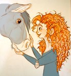 Rating: s
ID: 4716121
Date: 2024-04-12 12:37:50 -0400
Status: active
Score: 10
2012 ambiguous_feral ambiguous_gender angus_(disney) brave_(disney) clothing clydesdale curly_hair disney domestic_pet draft_horse dress equid equine eye_contact eyebrows female female_human feral freckles fur graystripe64 grey_body grey_fur grey_hair hair hi_res horse human humanoid_hands looking_at_another mammal mane markings merida open_mouth open_smile orange_eyes orange_hair pixar restricted_palette smile post #4716121