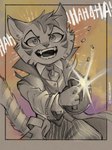 Rating: s
ID: 5542445
Date: 2025-05-01 18:18:46 -0400
Status: active
Score: 21
2023 3:4 666calistaxx_(artist) anthro bottomwear calvin_mcmurray clothed clothed_anthro clothed_male clothing coat collared_shirt digital_drawing_(artwork) digital_media_(artwork) domestic_cat eyebrows fangs felid feline felis fully_clothed fully_clothed_anthro fully_clothed_male fur gun head_tuft hi_res lackadaisy laugh male male_anthro mammal markings necktie pants pattern_bottomwear pattern_clothing pattern_pants ranged_weapon shirt shooting shooting_gun signature solo striped_body striped_bottomwear striped_clothing striped_fur striped_markings striped_pants striped_tail stripes submachine_gun tail tail_markings teeth thompson_gun topwear trenchcoat tuft vest weapon post #5542445