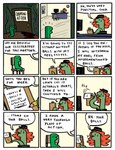 Rating: s
ID: 5522254
Date: 2025-04-22 03:19:16 -0400
Status: active
Score: 7
12_panel_comic 2012 black_cap black_text bodily_fluids border calendar check_mark checklist clipboard clock comic computer_monitor desk dialogue dominatrix door duo emanata english_text eraser female feral floor forked_tongue furniture green_body gunshowcomic hair handwritten_text hissing humor inside kc_green list male meme motion_lines paper pencil question_mark red_hair reptile rock_wall scalie sign sitting snake sound_effects speech_bubble sweat sweatdrop table text tongue tongue_out underlined_text wall_(structure) white_border writing_on_paper post #5522254