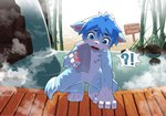 Rating: s
ID: 5046245
Date: 2024-09-12 17:36:46 -0400
Status: active
Score: 52
4_fingers 4_toes absurd_res anthro bamboo black_eyebrows blue_body blue_eyes blue_fur blue_hair blue_nose blue_tail blush blush_lines canid canine chest_tuft claws crouching ears_down english_text eyebrows fangs featureless_crotch feet finger_claws fingerpads fingers fox front_view full-length_portrait fur grey_claws hair hi_res hot_spring implied_transformation interrobang kemono light male male_anthro mammal mikey_(mikey_fox) multicolored_body multicolored_fur nude nude_anthro nude_male onsen open_mouth pawpads paws pink_inner_ear pink_pawpads pivoted_ears plantigrade portrait prohibition_sign rock sign solo steam tail teeth terri_the_dragon text toe_claws toes towel towel_on_shoulder tuft two_tone_body two_tone_fur water white_body white_fur post #5046245