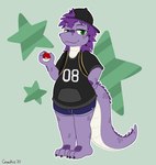 Rating: s
ID: 5628236
Date: 2025-06-08 05:55:43 -0400
Status: pending
Score: 1
anthro backwards_baseball_cap backwards_hat baseball_cap claws clothing female fluffy fluffy_hair graedius_(artist) hair hat headgear headwear lizard markings nintendo pokeball pokemon purple_body purple_hair reptile scale_markings scales scalie scutes semi-anthro solo zullie_(graedius) post #5628236
