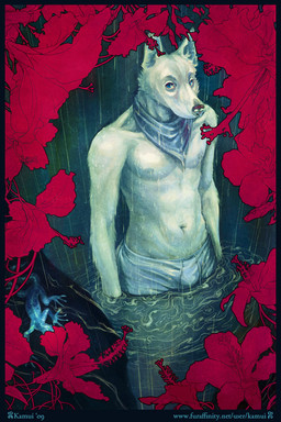 2009 anthro bandanna biped black_border black_nose blue_eyes border canine clothed clothing digital_media_(artwork) dog fur half-length_portrait high-angle_view kamui_(artist) lizard looking_at_viewer male mammal navel neckerchief nipples partially_submerged portrait raining reptile scalie signature snout solo standing swimming_trunks swimsuit topless url water white_fur
Rating: Safe
Score: 9
User: Cash_Banooca
Date: September 10, 2017 2009 anthro bandanna biped black_border black_nose blue_eyes border canine clothed clothing digital_media_(artwork) dog fur half-length_portrait high-angle_view kamui_(artist) lizard looking_at_viewer male mammal navel neckerchief nipples partially_submerged portrait raining reptile scalie signature snout solo standing swimming_trunks swimsuit topless url water white_fur
Rating: Safe
Score: 9
User: Cash_Banooca
Date: September 10, 2017