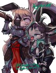 Rating: s
ID: 3797192
Date: 2023-01-07 03:23:50 -0500
Status: active
Score: 28
2022 angry anthro armor axe blonde_hair blue_eyes blush boob_armor breast_size_difference breasts dialogue duo english_text female fur green_eyes hair lagomorph leporid mammal mottled mottled_body mottled_fur open_mouth piebald piebald_body piebald_fur pink_nose rabbit simple_background text thefuckingdevil white_background post #3797192