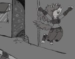 Rating: s
ID: 5110861
Date: 2024-10-12 19:53:35 -0400
Status: active
Score: 18
alley anthro body_art building canid canine clothing female fennec_fox fingerless_gloves fox gloves handwear happy hi_res jumping magic mammal mlinkina naked_penny penny_fenmore police police_uniform solo stolen_clothing story story_in_description street true_fox uniform post #5110861