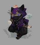 Rating: s
ID: 5439611
Date: 2025-03-17 14:38:53 -0400
Status: active
Score: 7
2_toes anthro black_clothing clothed clothing face_mask feet footwear ghostgrass gloves grey_background handwear hi_res hood hoodie hoodie_up humanoid kennen_(lol) league_of_legends looking_at_viewer male mouth_mask ninja pointy_ears prick_ears pupils purple_clothing purple_eyes raised_clothing raised_hoodie raised_topwear riot_games shirt short_legs simple_background sitting slit_pupils solo tencent toes topwear tunic warrior yordle post #5439611