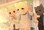 Rating: s
ID: 5575467
Date: 2025-05-15 22:54:47 -0400
Status: active
Score: 9
2025 4_fingers anthro backpack belt black_body black_bottomwear black_clothing black_fur black_pants blush bodily_fluids bottomwear canid canine canis chalkboard classroom clothing domestic_dog dressing_self embarrassed fingers fist full_nelson full_nelson_(arms_held) fur group happy hi_res inside japanese_description looking_at_another male mammal navel nemutaro pants playing school school_uniform shaking shirt sweat tan_body tan_fur topwear trembling underwear uniform white_body white_clothing white_fur white_shirt white_topwear white_underwear young young_anthro young_male post #5575467