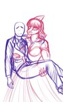 Rating: s
ID: 3753226
Date: 2022-12-15 22:42:23 -0500
Status: active
Score: 20
5_fingers anon_(snoot_game) anthro arm_around_shoulders bald bone_frill breasts carrying_another carrying_partner cavemanon_studios chest_grab cleavage clothed clothing collared_shirt crossover deadassspider dinosaur dominant dominant_anthro dominant_female dress dress_shirt duo female female_anthro female_on_human fingers frill_(anatomy) hadrosaurid hair human i_wani_hug_that_gator jacket jewelry leg_grab male male/female mammal mia_moretti monochrome necklace necktie ornithischian ornithopod parasaurolophus prehistoric_species reptile scalie shirt simple_background sketch smile snoot_game snout strapless_clothing strapless_dress suit topwear wedding_dress post #3753226