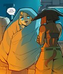 Rating: s
ID: 2532464
Date: 2020-12-17 15:10:36 -0500
Status: active
Score: 85
2020 anthro bandeau bed bedding belt bird_dog blanket blonde_hair blue_eyes bottomwear brown_body brown_fur brown_hair canid canine canis ceehaz choker clothed clothing cold comic dialogue dobermann dog_knight_rpg domestic_dog duo ears_down english_text female fur furniture golden_retriever hair hi_res hunting_dog jeane_(ceehaz) jewelry mammal necklace on_bed pants pinscher pivoted_ears pupils retriever rory_(ceehaz) shaking shivering speech_bubble square_pupils text topwear under_covers unusual_pupils yellow_body yellow_fur post #2532464