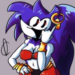 Rating: s
ID: 4278632
Date: 2023-09-07 11:49:44 -0400
Status: active
Score: 12
1:1 absurd_res anthro big_breasts black_eyes bottomwear bracelet breasts cleavage clothed clothing cosplay creepypasta ear_piercing ear_ring eulipotyphlan fan_character female fur hand_on_hip hedgehog hi_res jewelry looking_at_viewer mammal navel needlem0use_(analogue_horror) open_mouth open_smile pants piercing purple_background purple_body purple_fur red_bottomwear red_clothing red_pants red_topwear ring_piercing sarah_(needlemouse) sega shantae shantae_(series) simple_background smile solo sonic.exe_(creepypasta) sonic_the_hedgehog sonic_the_hedgehog_(series) topwear wayforward white_body white_fur zillgameart post #4278632