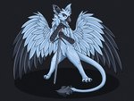 Rating: s
ID: 5181524
Date: 2024-11-14 10:35:13 -0500
Status: active
Score: 8
4:3 absurd_res avian beak black_wings blen4k blue_eyes claws claymore feathers female feral gryphon hi_res mane melee_weapon mythological_avian mythological_creature mythology solo standing sword tail weapon wings yel` post #5181524